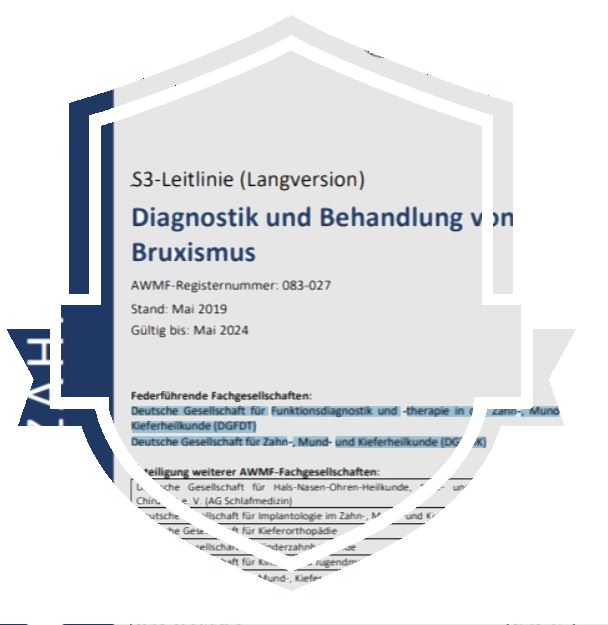Diagnostik und Behandlung des Bruxismus (S3-Leitlinie, Langversion)